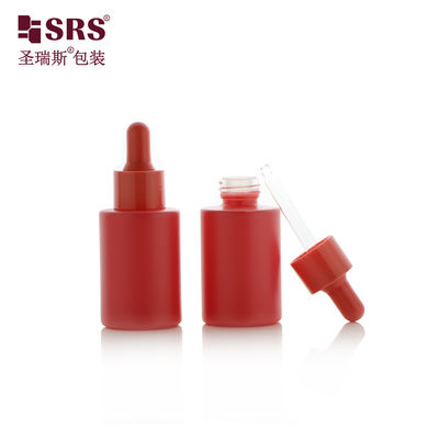 खरीदें पेंट कस्टम मकरॉन रंग कांच खाली थोक आवश्यक तेल ड्रॉपर बोतल 30ml online manufacture