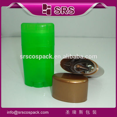 खरीदें shengruisi पैकेजिंग D042-15ml 50ml 75ml प्लास्टिक डिओडोरेंट स्टिक कंटेनर online manufacture