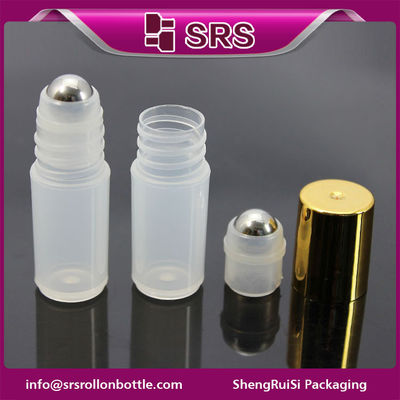 खरीदें बोतल पर पारदर्शी प्लास्टिक रोल, 3ml थोक खाली रोल बोतल पर online manufacture