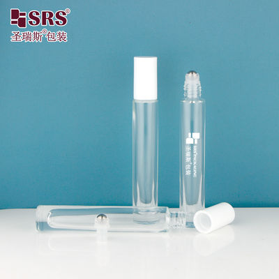 खरीदें GB1-10ML लक्जरी उच्च अंत मोटी बोतल पारदर्शी कस्टम रंग उपलब्ध ग्लास रोलर बॉल इत्र बोतल कोई रिसाव नहीं online manufacture