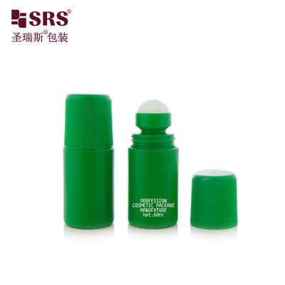 खरीदें RPPC-60ML Customization PP PCR Recycled Plastic Roll On Antiperspirant Gel Applicator Bottle online manufacture