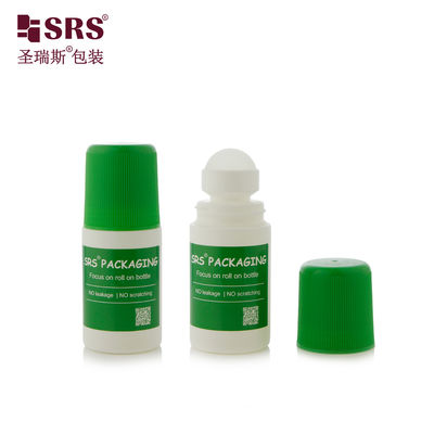 खरीदें RPPC-60ML Eco-Friendly Custom PP PCR Plastic Roll-On Bottle Antiperspirant Gel Applicator online manufacture