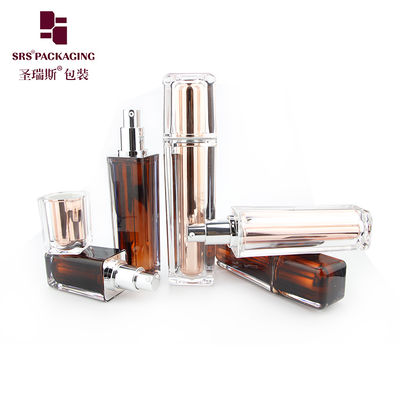 खरीदें L054 15ml 30ml 50ml 100ml वर्ग आकार लोशन की बोतल बेचें online manufacture