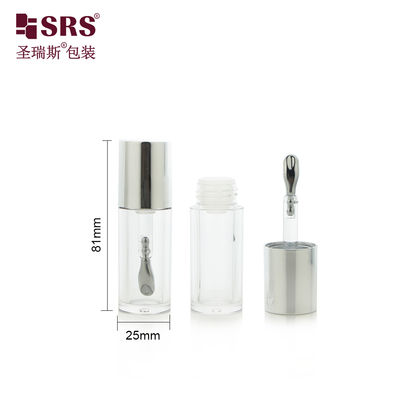 खरीदें G1185 Skincare Empty Clear Plastic Round Makeup Cute Lipgloss Tube Cosmetic Packaging online manufacture