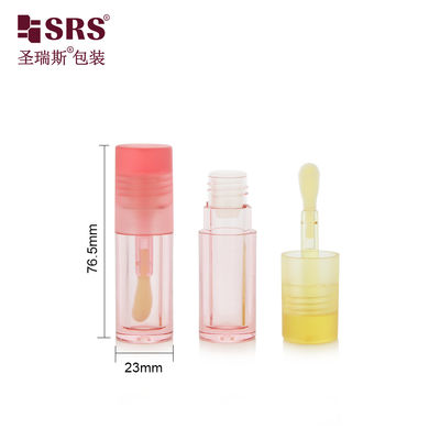 खरीदें G1184 Paint Gradient Color Customize Plastic Lipgloss Tube Packaging Skincare Serum Bottle online manufacture