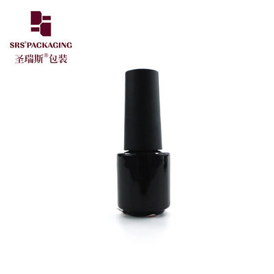 खरीदें खाली लक्जरी 3ml मिनी पेंट काले ग्लास कील पॉलिश कंटेनर online manufacture