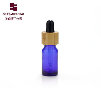 खरीदें मिनी नमूना आकार 5ml थोक ड्रॉपर बांस लकड़ी आवश्यक तेल की बोतल online manufacture