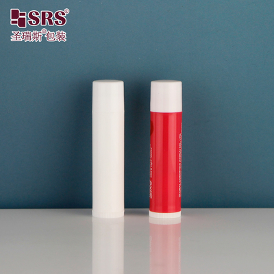 5ml 15ml मिनी इंजेक्शन कस्टम रंग प्लास्टिक ट्विस्ट अप स्टिक ट्यूब लिप बाम पैकेजिंग