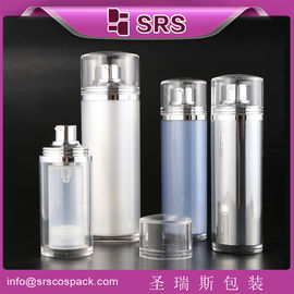 SRS 30ml 50ml 100ml अंडाकार आकार कॉस्मेटिक पैकेजिंग फाउंडेशन पंप के लिए