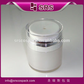 शेंगरूसी पैकेजिंग A100-15ml,30ml,50ml एक्रिलिक एयरलेस क्रीम जार