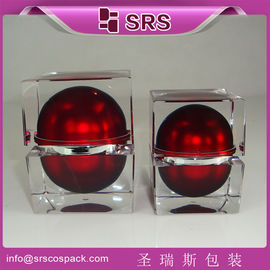 Shengruisi पैकेजिंग J059-30G 50G वर्ग एक्रिलिक क्रीम जार