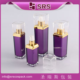 Shengruisi पैकेजिंग L052-30ml 50ml 80ml 120ml एक्रिलिक वर्ग कॉस्मेटिक लोशन बोतल