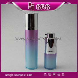 SRS पैकेजिंग A021 15ml 30ml 50ml उच्च गुणवत्ता वाली एयरलेस एक्रिलिक बोतल