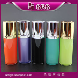 SRS थोक 15ml 30ml 50ml प्लास्टिक कॉस्मेटिक एक्रिलिक लोशन कंटेनर त्वचा देखभाल के लिए उपयोग के लिए