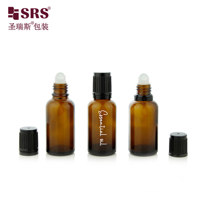 अनुकूलित रोल-ऑन ग्लास बोतल क्षमता 5ml 10ml 15ml 20ml 30ml 50ml
