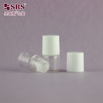 BLP 1-5ml रोल ऑन बोतल स्टॉक रंग नमूनों के लिए ग्लास सामग्री आवश्यक तेल आवेदक