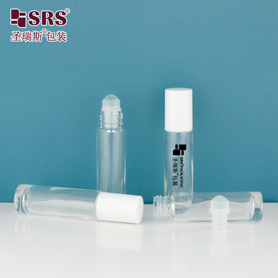 BLPM-10ML पारदर्शी मोल्ड ग्लास रोल ऑन बोतल नाखून तेल मालिश के लिए कोई रिसाव आवेदक नहीं
