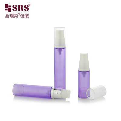 A003 5ml 10ml 12ml 15ml पोर्टेबल हेयर एसेन्स प्रेस स्टाइल एयरलेस पंप सीरम बोतल स्किन केयर पैकिंग