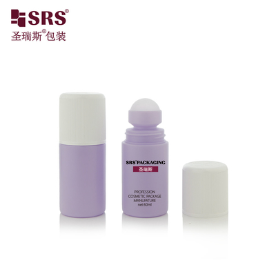 RPPC1-60ML डबल वॉल चाइल्ड रेसिस्टेंट कैप प्लास्टिक पीपी रोल ऑन डिओडोरेंट जेल बोतल पैकेजिंग रीसाइक्ल्ड