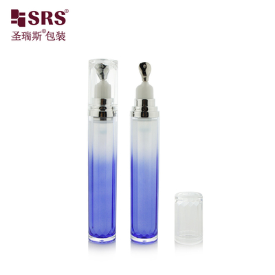 LR001-15ML LR001 15ML नेत्र सीरम उत्कृष्ट कृति डबल-लेयर्ड एक्रिलिक बोतल कस्टम रंग जस्ता सिर आवेदक