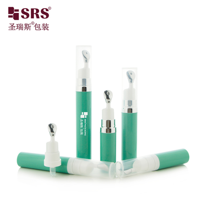 A0035 सुपीरियर एयरलेस डिस्पेंसर 7.5ml/10ml/15ml जस्ता मिश्र धातु प्रेस-एक्शन एप्लीकेटर परिष्कृत डिजाइन के साथ