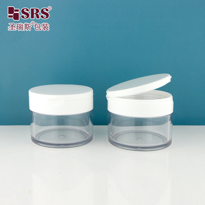 PETG003 200g 250g 200g 250g हेयर बॉडी क्रीम PETG जार विथ फ्लिप कैप इंजेक्शन कस्टम कलर पैकेजिंग