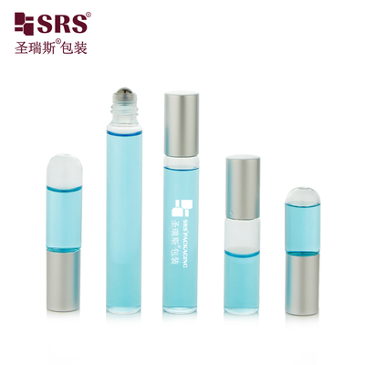 बीएलपी 1ml~10ml ट्यूब पारदर्शी एम्बर ग्लास रोल ऑन बोतल 304 स्टेनलेस स्टील बॉल एप्लिकेटर आवश्यक तेल के लिए