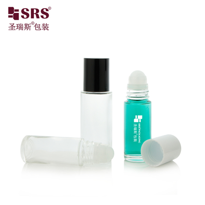 बीएलपीसी 30ML 50ML स्पष्ट मोटी दीवार भारी कांच रोल ऑन डिओडोरेंट जेल बोतल पैकेजिंग व्यक्तिगत देखभाल बोतलें