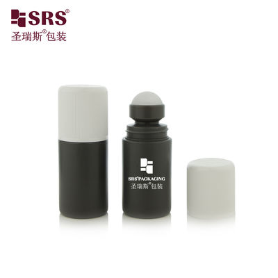 RPPC1-60ML थोक अनुकूलित रंगीन मैट चमकदार रोल ऑन डिओडोरेंट बोतल बाल प्रतिरोधी टोपी के साथ