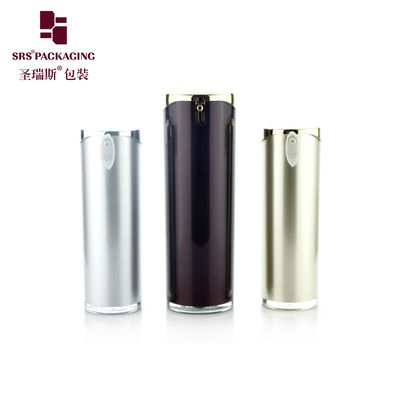 सौंदर्य और नए रंग के सिलेंडर लोशन की बोतल पंप खाली के साथ