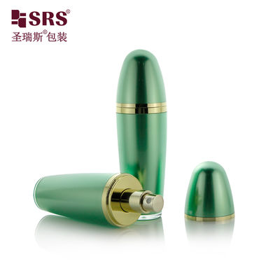 उच्च अंत L010 15ml 30ml 50ml गेंद के आकार कॉस्मेटिक पंप बोतल आपूर्तिकर्ता