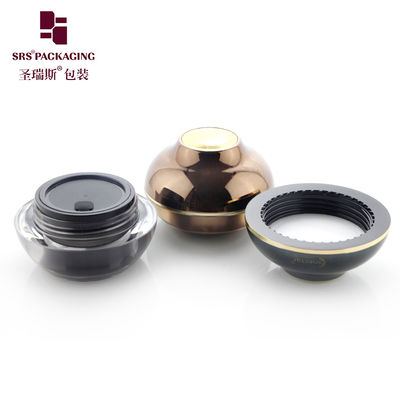 जे313 निर्माण कॉस्मेटिक क्रीम जार थोक, 50 ग्राम 120 ग्राम ऐक्रेलिक जार