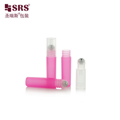 RPPH 5ML Plastic Injection Glossy PP Roller Ball Bottle For Anti-Itch Liquid
