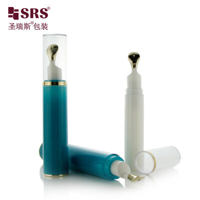 Double Layer PP AS Airless Eye Cream Bottle Press Discharge Design Reduce Residue Custom Color and Printing