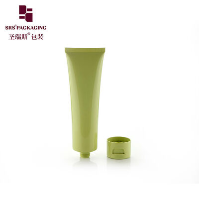 35mm PE Cosmetic Squeeze Tube with Flip Top Cap for Facial Cleanser, Toothpaste, Sunscreen Cream Packaging