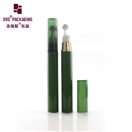 प्लास्टिक खाली 10ml 12ml 15ml कस्टम रंग रोलर airless बोतल 5ml