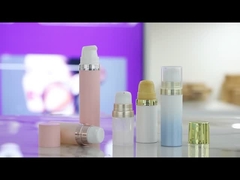 A028 5ml 10ml 15ml 20ml PP फेशियल जेल के लिए पोर्टेबल एयरलेस लोशन की बोतल